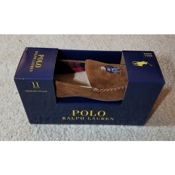 Polo Ralph Lauren Other - Polo Ralph Lauren Bear Slippers